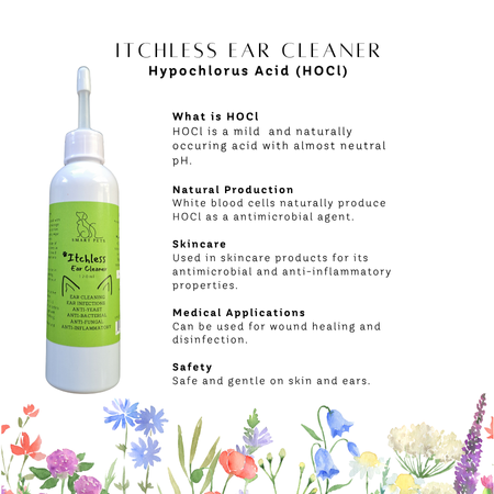Ear Infection Protocol - Itchless Ear Cleaner & PetAlive Ear Dr for Dogs & Cats