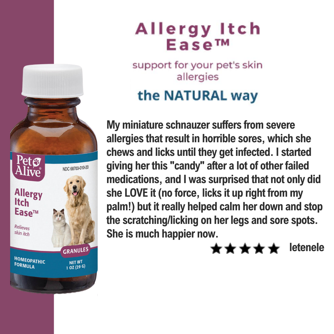 PetAlive® Allergy Itch Ease™ Granules for Allergies,Skin Itchiness & Redness
