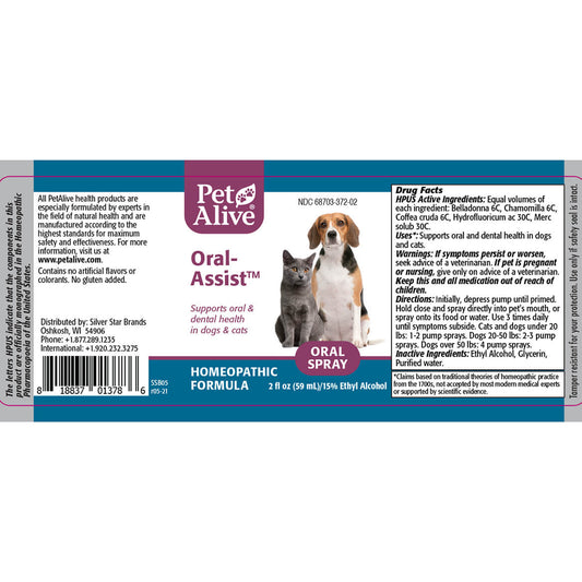 PetAlive® Oral-Assist™ Oral Spray for Healthy Teeth & Gums