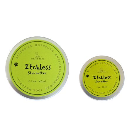 Smart Pets ITCHLESS Skin Butter for Allergies & Hotspots for Dogs - Holistic Vet Formulation