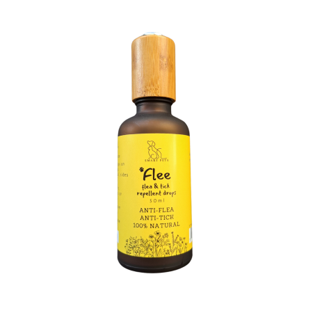 Smart Pets FLEE Flea & Tick Natural Repellent Drops for Dogs