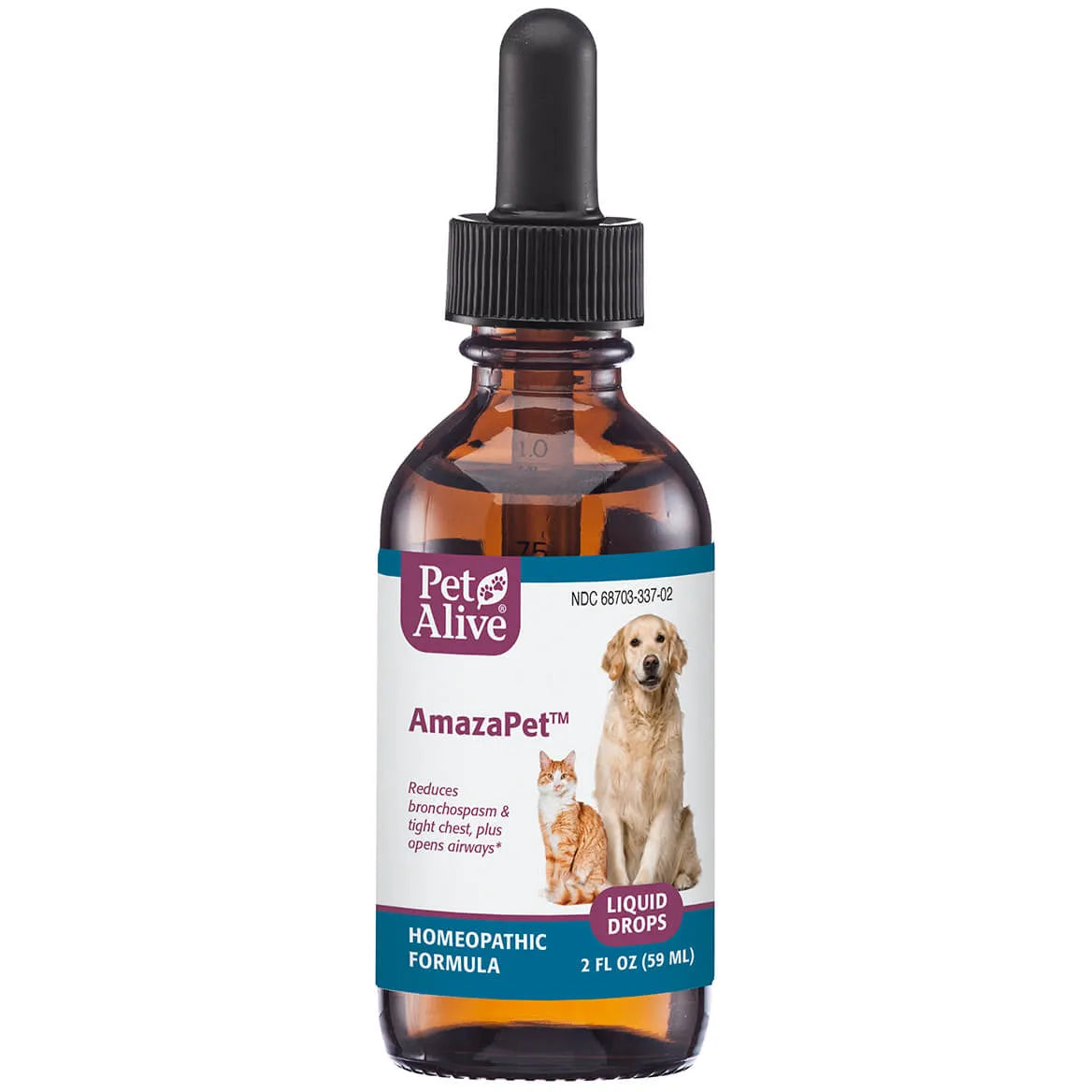 PetAlive® AmazaPet™ Drops for Asthma & Respiratory Symptoms