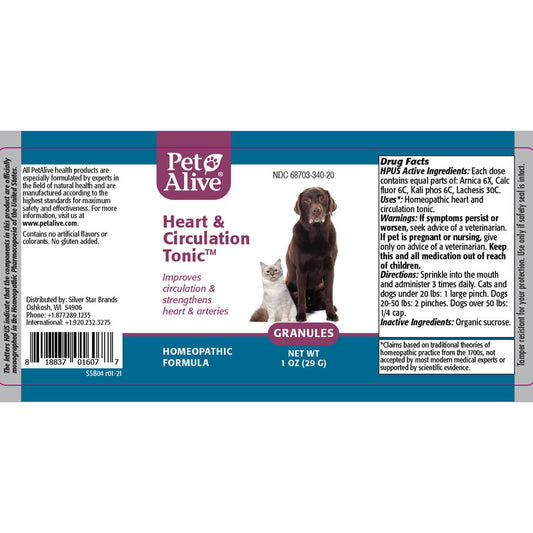 PetAlive® Heart and Circulation Tonic™ Granules for Heart Functioning and Blood Circulation