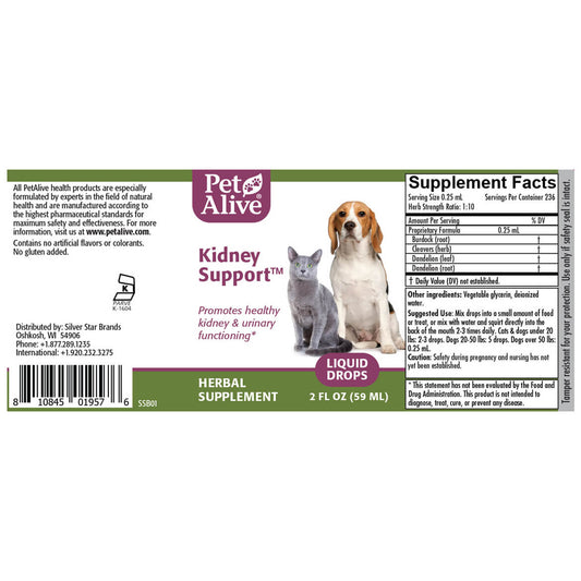 PetAlive® Kidney Support™ for Kidney & Endocrine Functioning