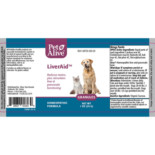 PetAlive® LiverAid™ Granules for Liver, Pancreas & Gallbladder Issues