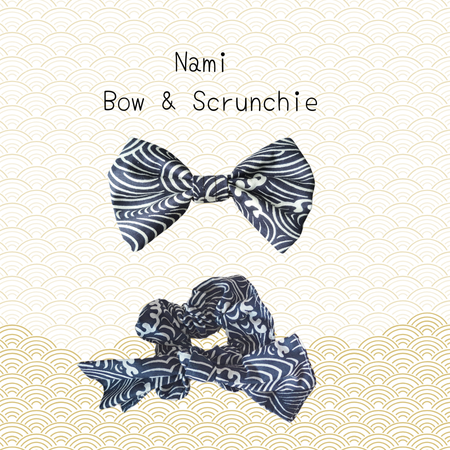 Hooman & Me Collection - Nami Bow Tie & Scrunchie