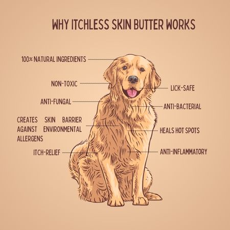 ITCHLESS Skin Butter for Allergies & Hotspots