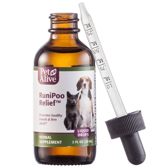 PetAlive® RuniPoo Relief™ for Healthy Pet Stool Formation