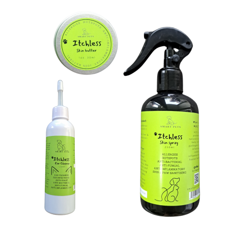 Allergy Protocol Trio for Skin Sanitising Skin Barrier Protection & Ear Cleaning